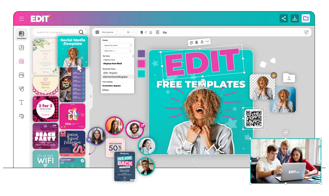 EDIT Free Templates
