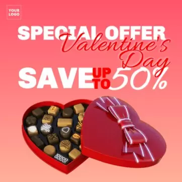 Edit your Valentine's design