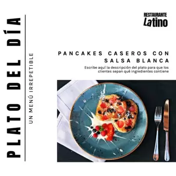 Edita un banner de Plato del Día