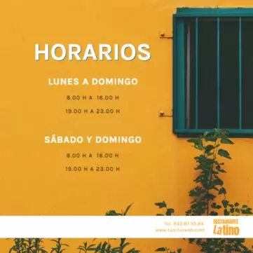 Editar mi horario comercial