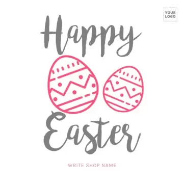 Edit an Easter template