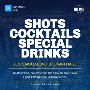 Edit a Caribbean poster