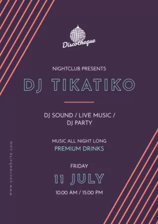 Edit a DJ Advertisement