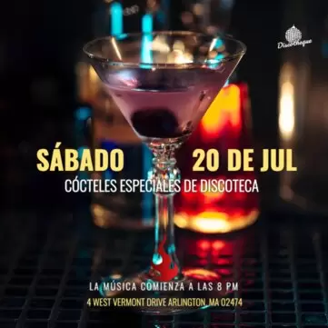 Editar un flyer de discoteca