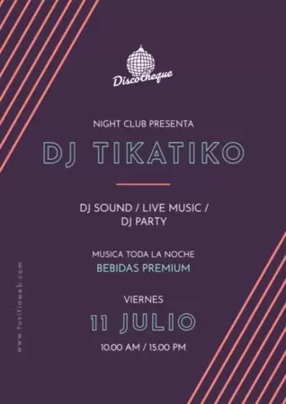 Edita un banner de DJ