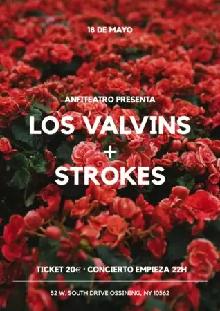 Crear cartel concierto