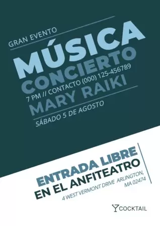 Edita un flyer de Magia