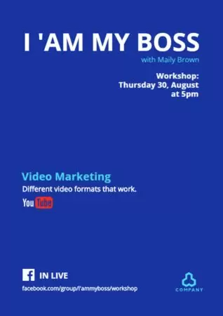 Edit a free template