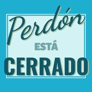 Edita un cartel de abierto o cerrado