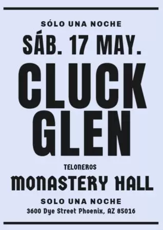 Crear cartel concierto