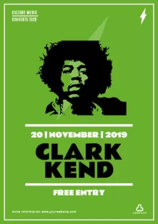 Crear cartel concierto