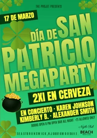 Edita un flyer de fiesta