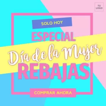 Editar una plantilla del Día de la Mujer