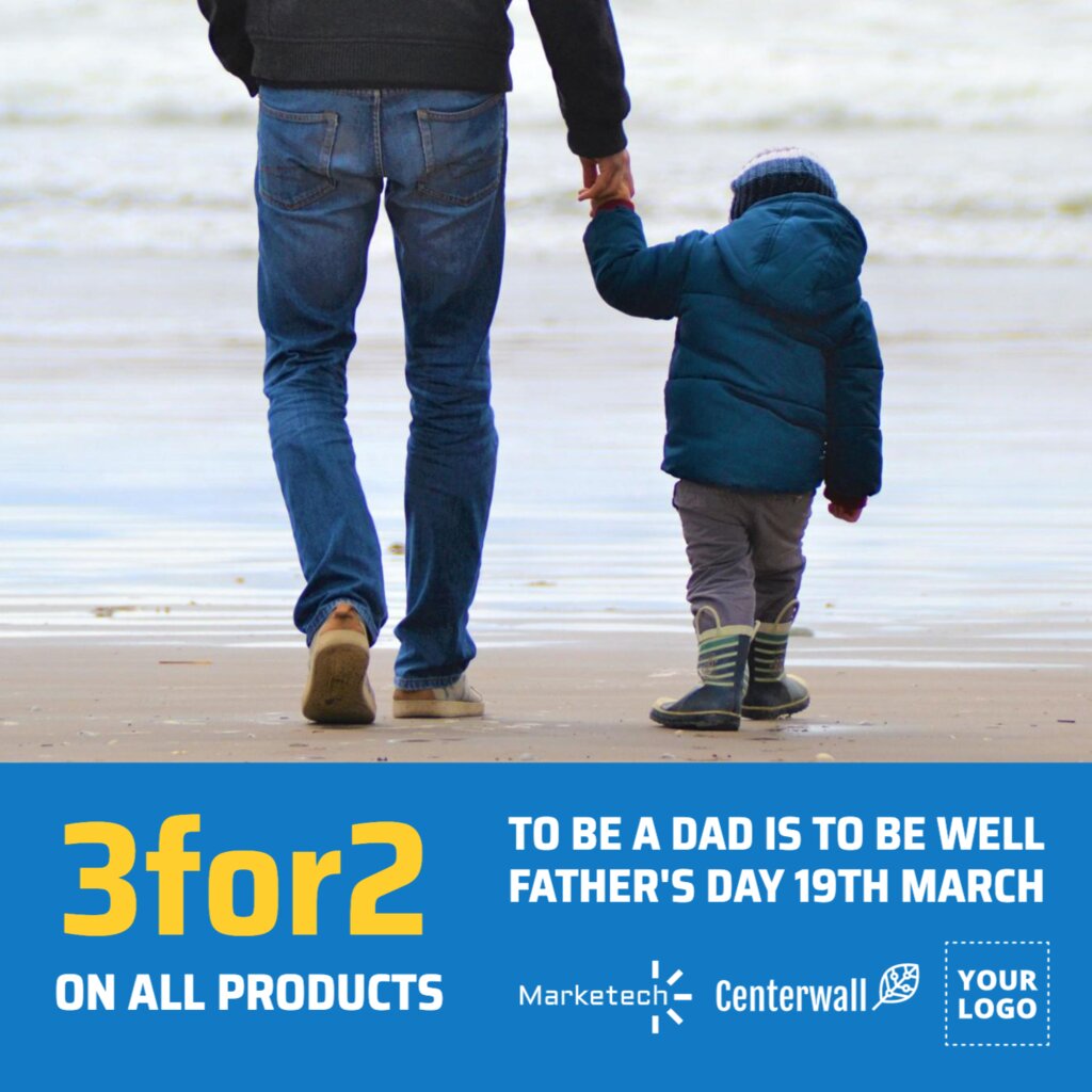 The best Father's day promotion templates