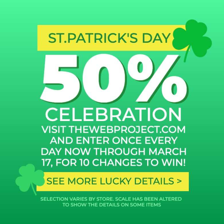 patrick s day promotion