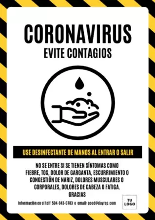 Editar mi cartel ayuda coronavirus