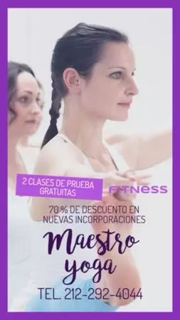 Editar una plantilla de Yoga o Pilates