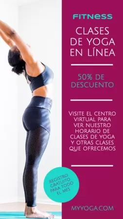 Editar una plantilla de Yoga o Pilates