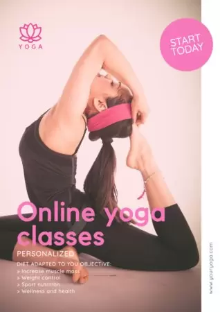 Edit a yoga or pilates template