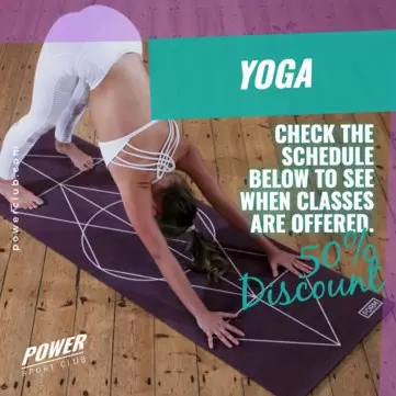 Edite um modelo de Yoga ou Pilates