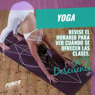 Editar una plantilla de Yoga o Pilates