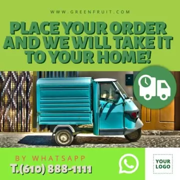 Éditer l'affiche d'un magasin d'alimentation