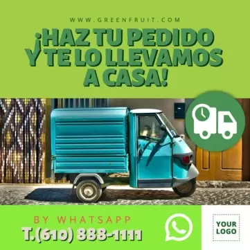 Editar cartel fruteria