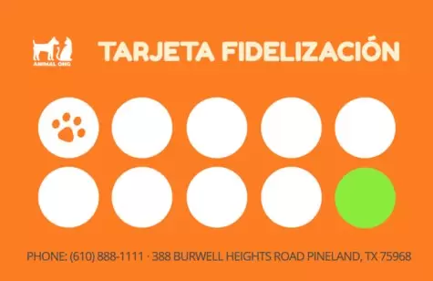 Edita un cartel para mascotas