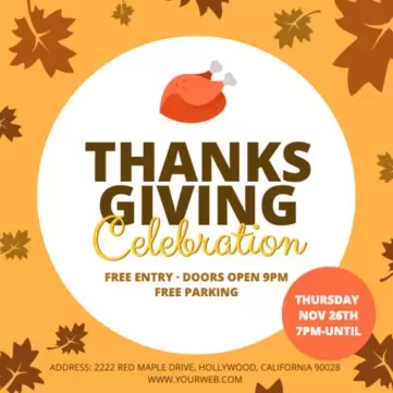 Edit a Turkey flyer