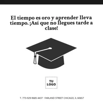 Edita diseños con frases para maestros