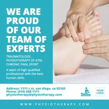 Edit a template for physical therapists