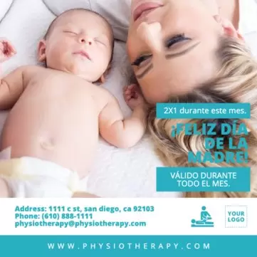 Edita un flyer sobre Lactancia