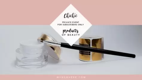 Edit a Beauty Center flyer