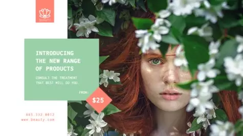 Edit a Beauty Center flyer