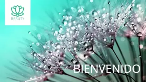 Edita un cartel de salón de belleza