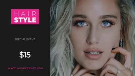 Edit a Beauty Center flyer