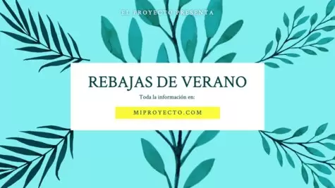 Edita una plantilla de rebajas de verano