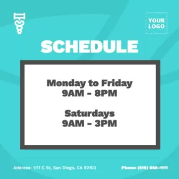 Edite um modelo para farmácias