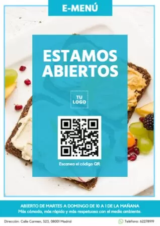 Editar una plantilla QR