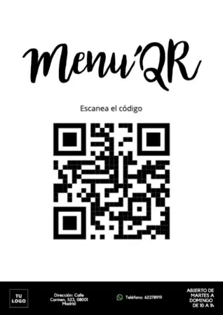 Editar una plantilla QR