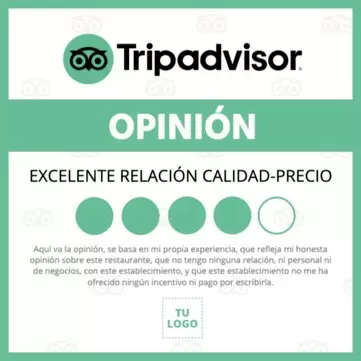 Edita tu plantilla de opiniones