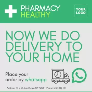 Bearbeite eine Vorlage für Apotheken