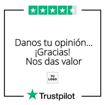 Edita tu plantilla de opiniones