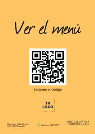 Editar una plantilla QR