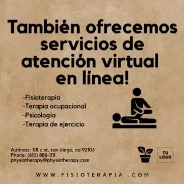 Edita un diseño para quiroprácticos