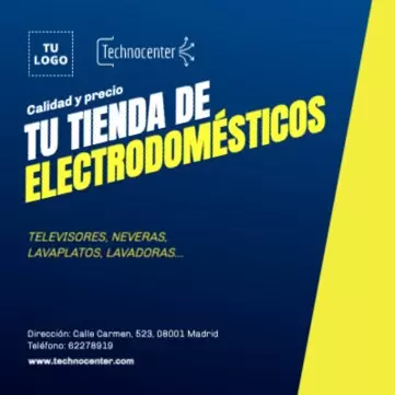 Editar una plantilla de electrodomesticos