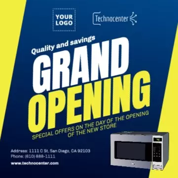 Edit an appliance store template