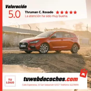 Edita tu plantilla de opiniones