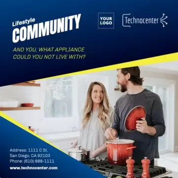 Edit an appliance store template