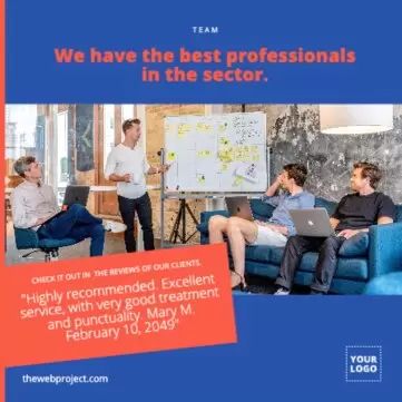 Edite o seu modelo de opiniões de clientes